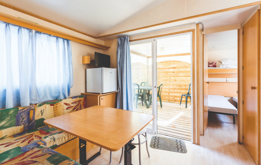 Mobil-home Méditerranée salon