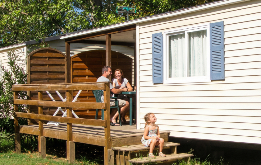Mobil-home Méditerranée extérieur