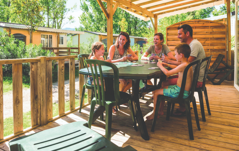 Mobil-home Océan terrasse