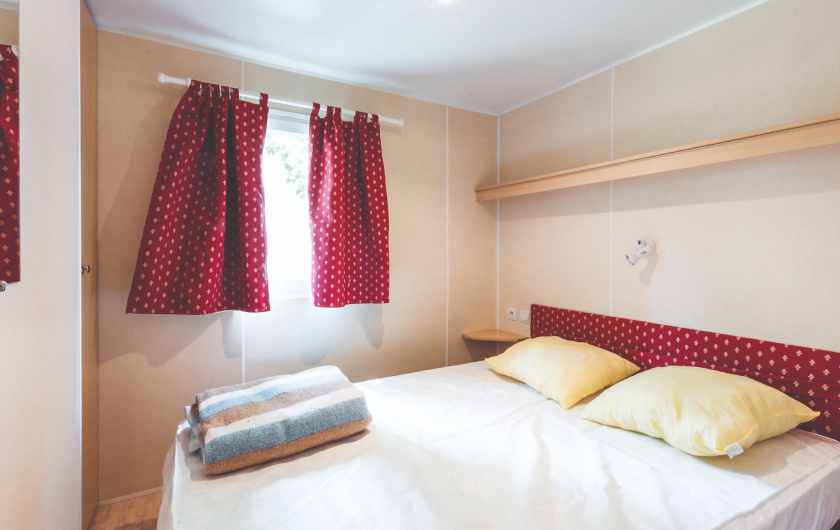 Mobil-home Roussillon Confort chambre