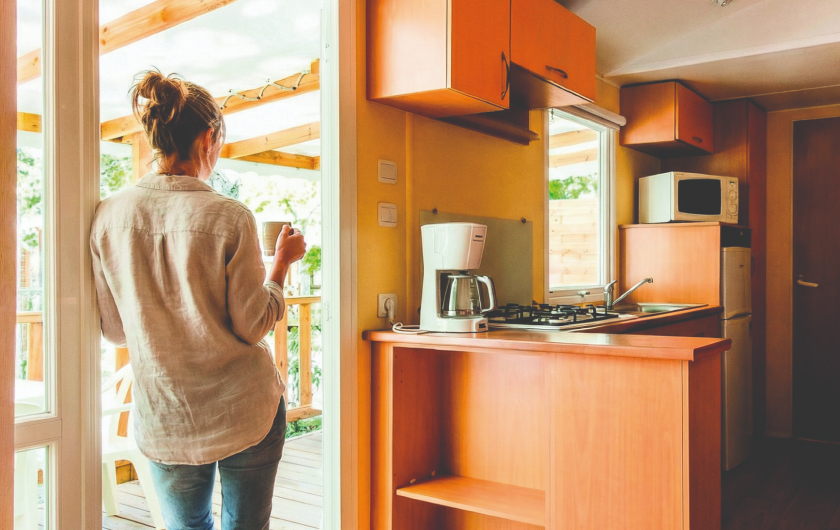 Roussillon Grand Confort kitchen mobile home