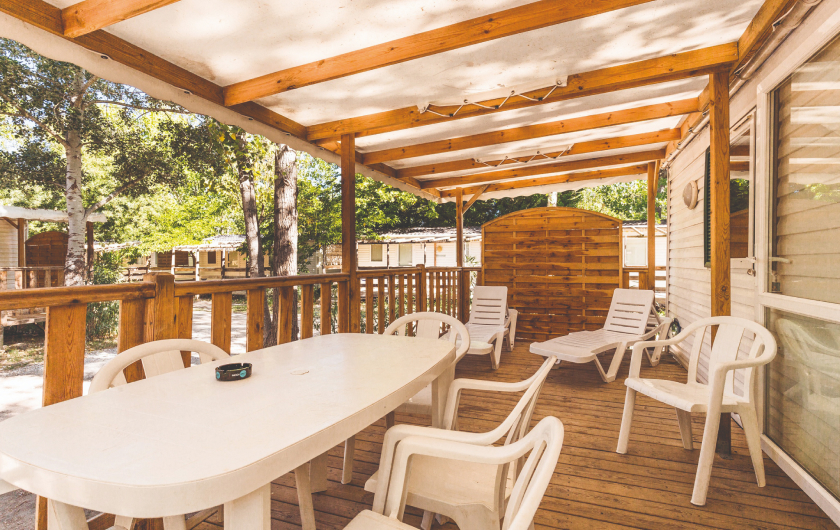 Roussillon Grand Confort terrace mobile home