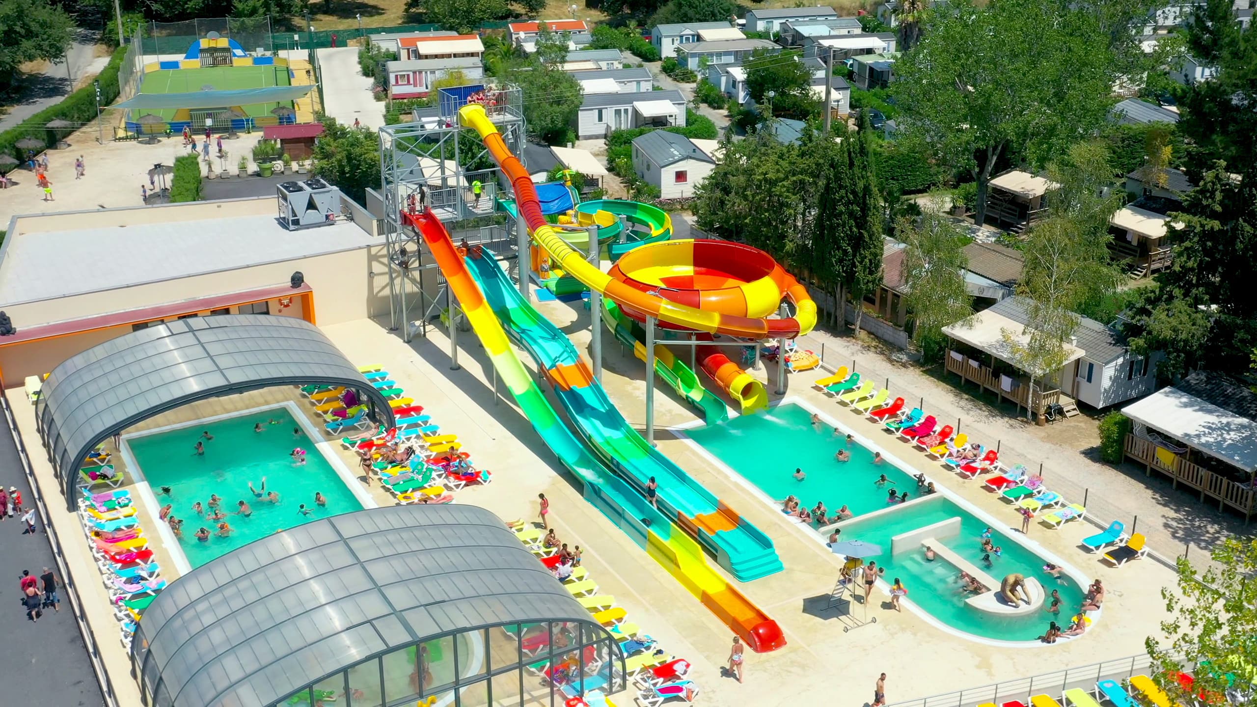 Aquatic area - Campsite Argelès sur Mer